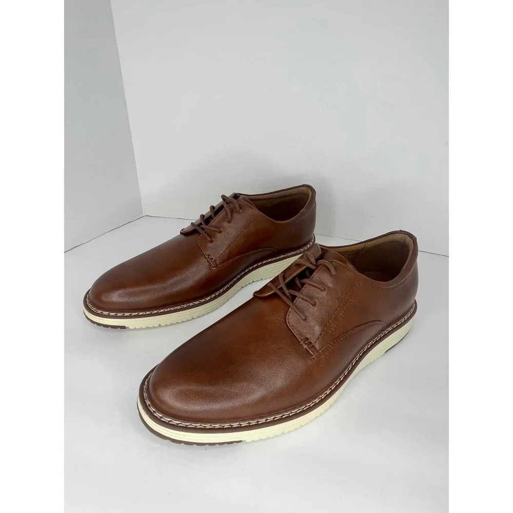 Tommy Hilfiger TMHIDAY-R Men's Size 9 Brown Derby Dress Shoes NWOB Casual - Picture 2 of 15